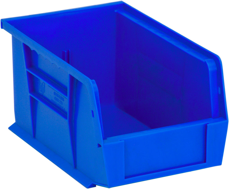Quantum Ultra Stack & Hang Bins – QUS210 to QUS230 – Case Pack – 9-1/4" x 6" x 5" – QUS221 – Blue