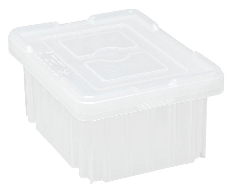Quantum Clear-View Dividable Grid Containers – DG91025CL to DG92060CL – Case Pack – 10-7/8" x 8-1/4" x 5" – DG91050CL – Clear