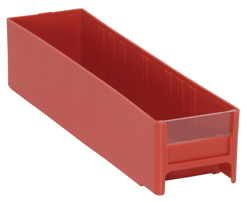 Quantum Interlocking Storage Patient Drawer – Case Pack – 11" x 2-3/4" x 2-1/2" – IDR201 – Red
