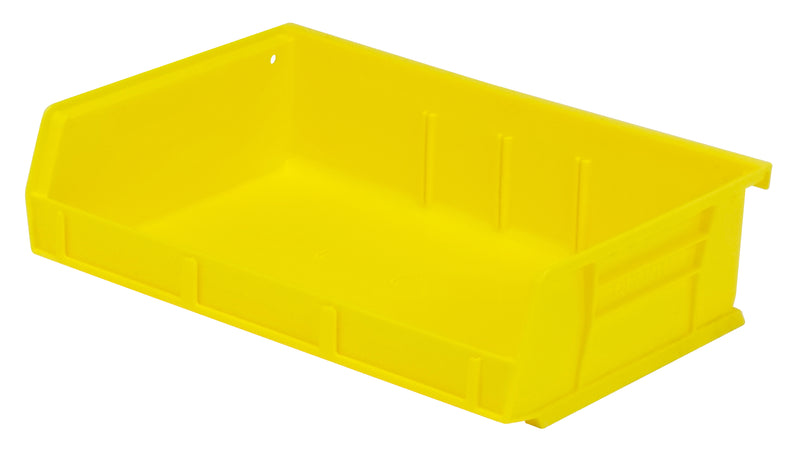 Quantum Ultra Stack & Hang Bins – QUS232 to QUS239 – Case Pack – 7-3/8" x 11" x 3" – QUS236 – Yellow