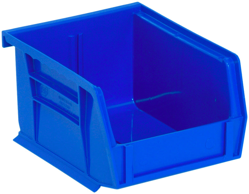 Quantum Ultra Stack & Hang Bins – QUS210 to QUS230 – Case Pack – 5-3/8" x 4-1/8" x 3" – QUS210 – Blue