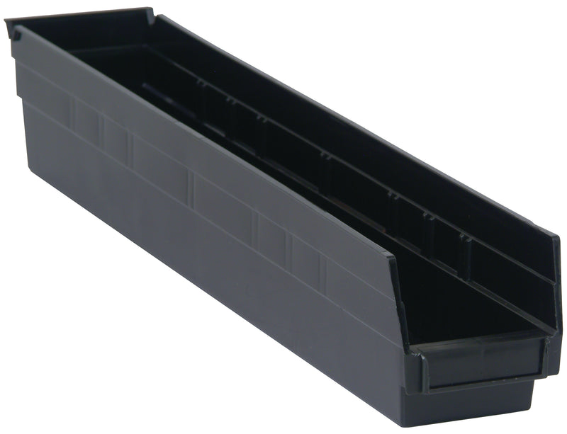 Quantum Conductive Shelf Bins – QSB100CO to QSB105CO – Case Pack – 23-5/8" x 4-1/8" x 4" – QSB105CO – Conductive