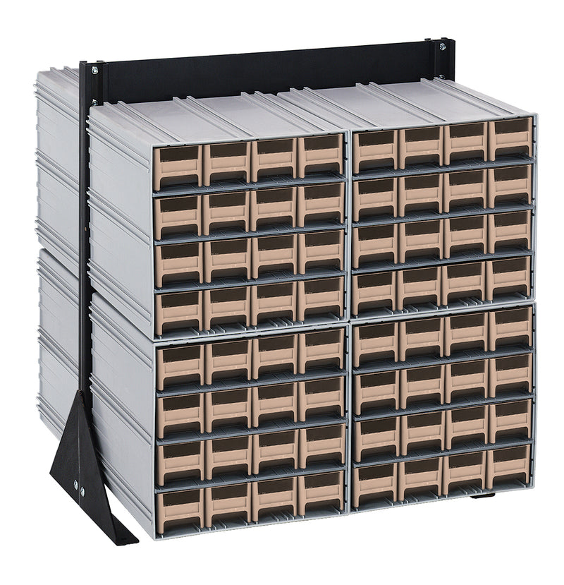 Quantum Interlocking Storage Cabinet Floor Stand – 16" x 23-5/8" x 28" – QIC-224-161 – Ivory