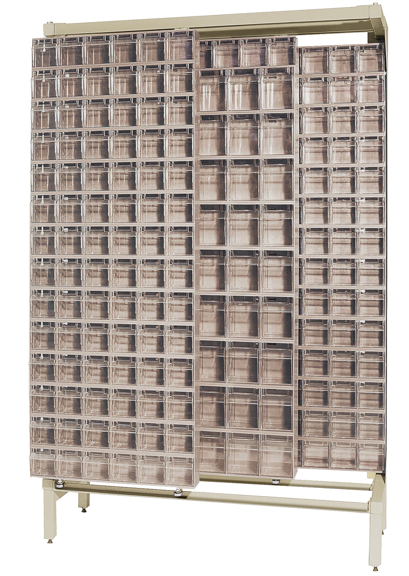 Quantum Free-Standing Sliders – 18" x 48" x 77" – QS Series – Kit – QS-305306-52 – Ivory