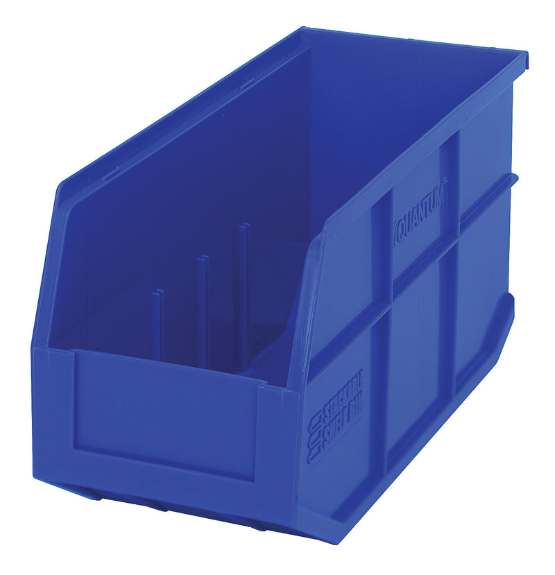 Quantum Stackable Shelf Bins – SSB423 to SSB461 – Case Pack – 14" x 6" x 7" – SSB441 – Blue
