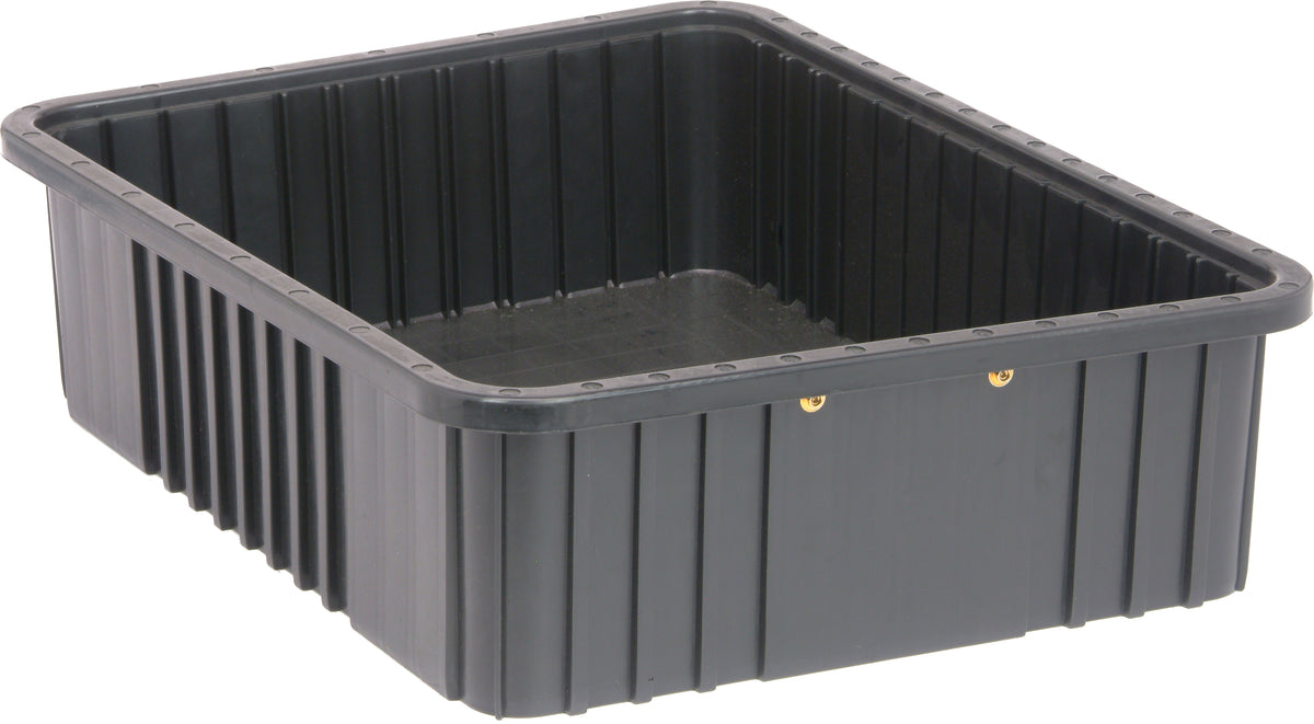Quantum Conductive Dividable Grid Containers – DG Series – DG92080CO to DG93120CO – Individual Units – 22-1/2" x 17-1/2" x 6" – DG93060CO – Conductive