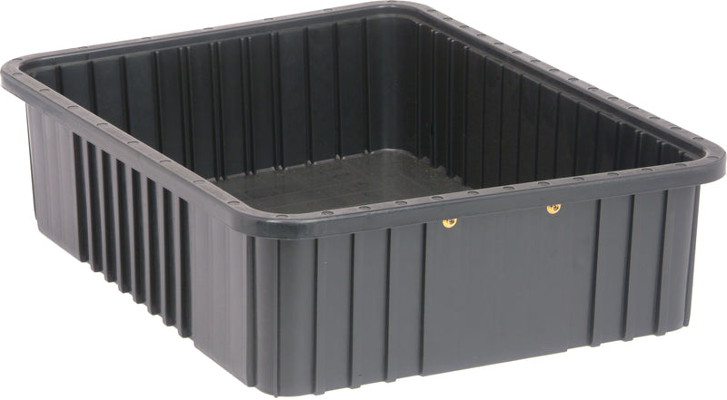 Quantum Conductive Dividable Grid Containers – DG Series – DG92080CO to DG93120CO – Individual Units – 22-1/2" x 17-1/2" x 6" – DG93060CO – Conductive