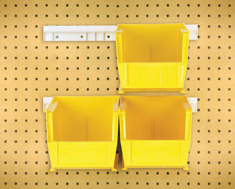Quantum Ultra Hanging Rail Systems with Bins – 10-7/8" x 5-1/2" x 5" – HNS230 – Yellow