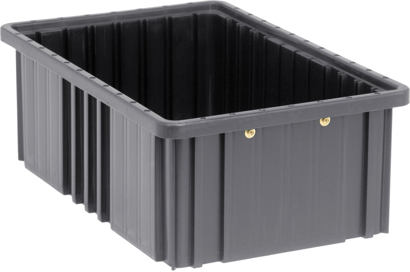 Quantum Conductive Dividable Grid Containers – DG91025CO to DG92060CO – Case Pack – 16-1/2" x 10-7/8" x 6" – DG92060CO – Conductive
