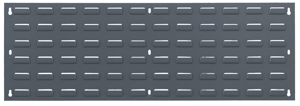Quantum Stack & Hang Gray Louvered Panel – 36" x 12" – QLP-3612 – Individual Unit