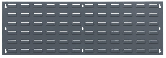 Quantum Stack & Hang Gray Louvered Panel – 36" x 12" – QLP-3612 – Individual Unit