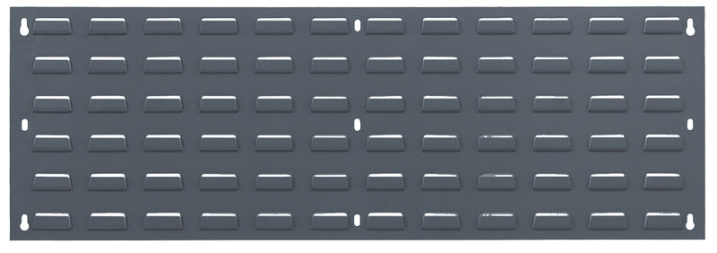 Quantum Stack & Hang Gray Louvered Panel – 36" x 12" – QLP-3612 – Individual Unit