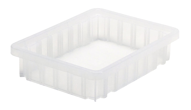 Quantum Clear-View Dividable Grid Containers – DG91025CL to DG92060CL – Case Pack – 10-7/8" x 8-1/4" x 2-1/2" – DG91025CL – Clear
