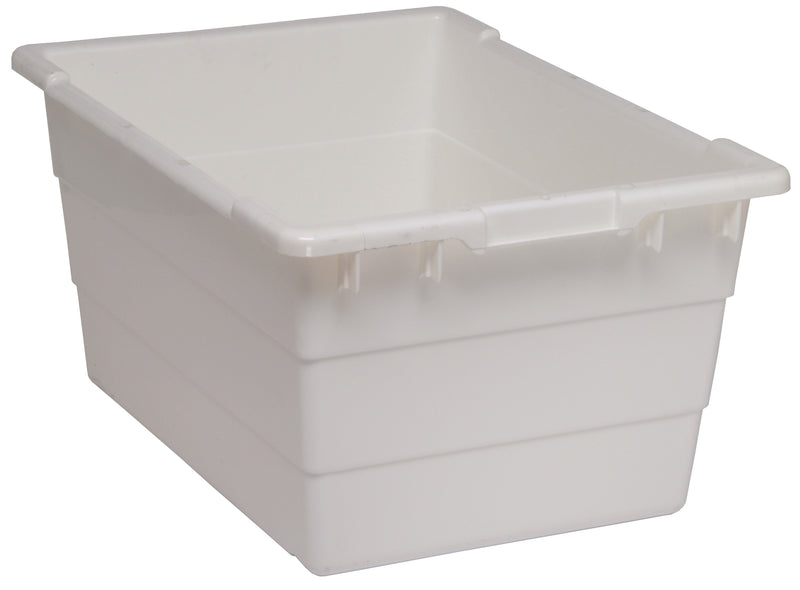 Quantum Tubs – Case Pack – 23-3/4" x 17-1/4" x 12" – TUB2417-12 – White