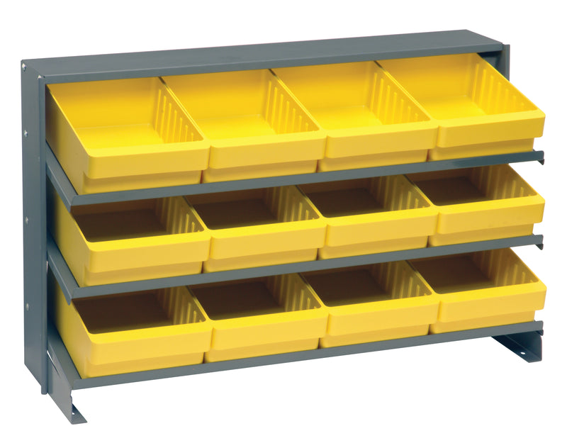 Quantum Bench Racks – 12" x 36" x 21" – QPRHA-701 – Yellow