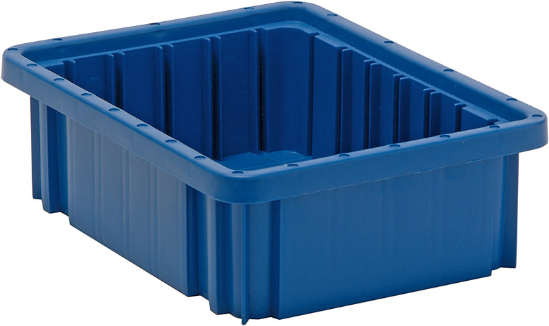 Quantum Dividable Grid Containers – DG91025 to DG92060 – Individual Units – 10-7/8" x 8-1/4" x 3-1/2" – DG91035 – Blue
