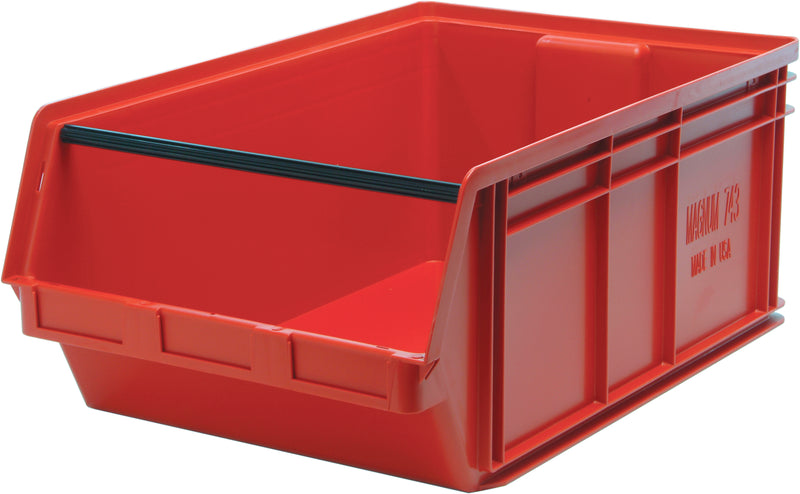 Quantum Mobile Magnum Bins – 29" x 18-3/8" x 11-7/8" – QMS743 – Red
