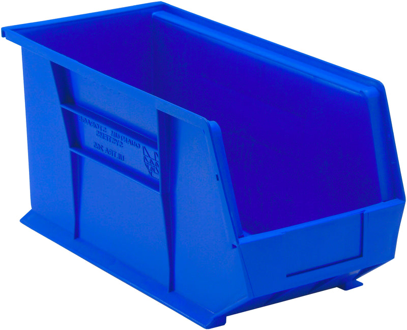 Quantum Ultra Stack & Hang Bins – QUS250 to QUS275MOB – Case Pack – 18" x 8-1/4" x 9" – QUS265 – Blue