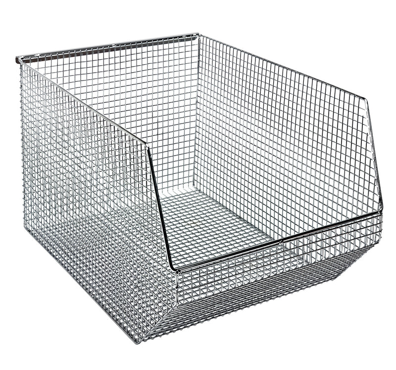 Quantum Wire Mesh Bins – QMB539C to QMB570C – Case Pack – 18-1/2" x 11" x 10-1/4" – QMB560C – Standard