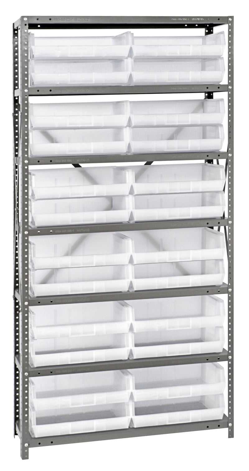 Quantum Stack & Hang Bin System – 12"D x 36"W x 75"H