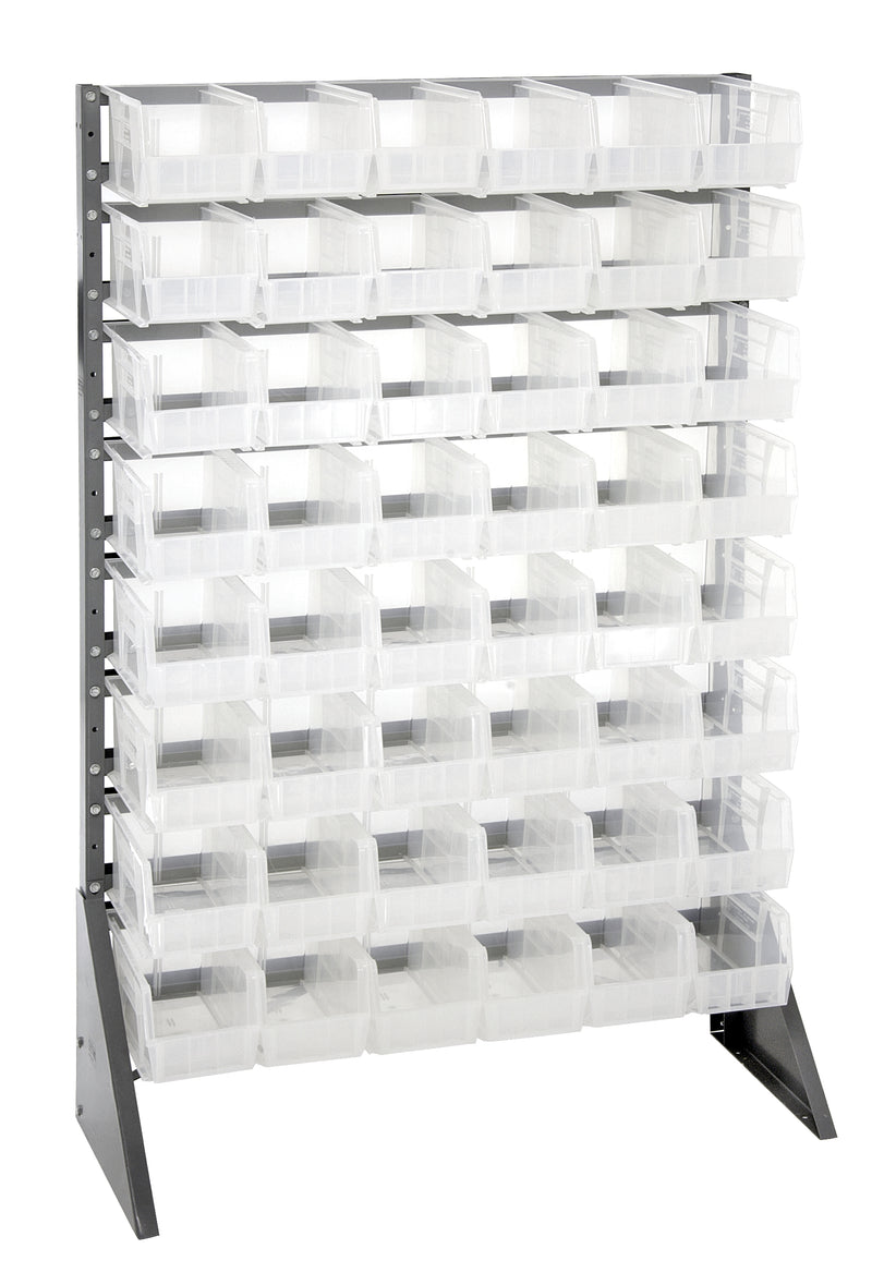 Quantum Steel Rail Packages – 36" x 15" x 53" – QRU-16S-230-48CL – Clear