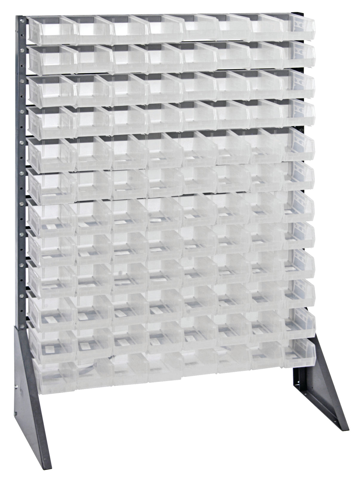 Quantum Steel Rail Packages – 36" x 15" x 53" – QRU-12S-220-96CL – Clear