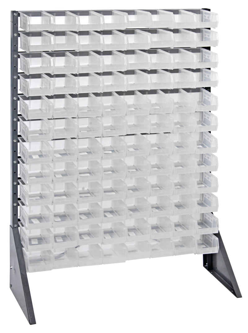 Quantum Steel Rail Packages – 36" x 15" x 53" – QRU-12S-220-96CL – Clear