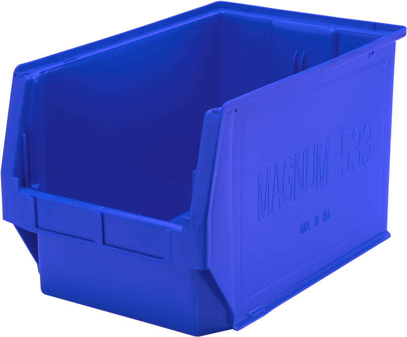 Quantum Magnum Bins – Case Pack – 19-3/4" x 12-3/8" x 11-7/8" – QMS533 – Blue