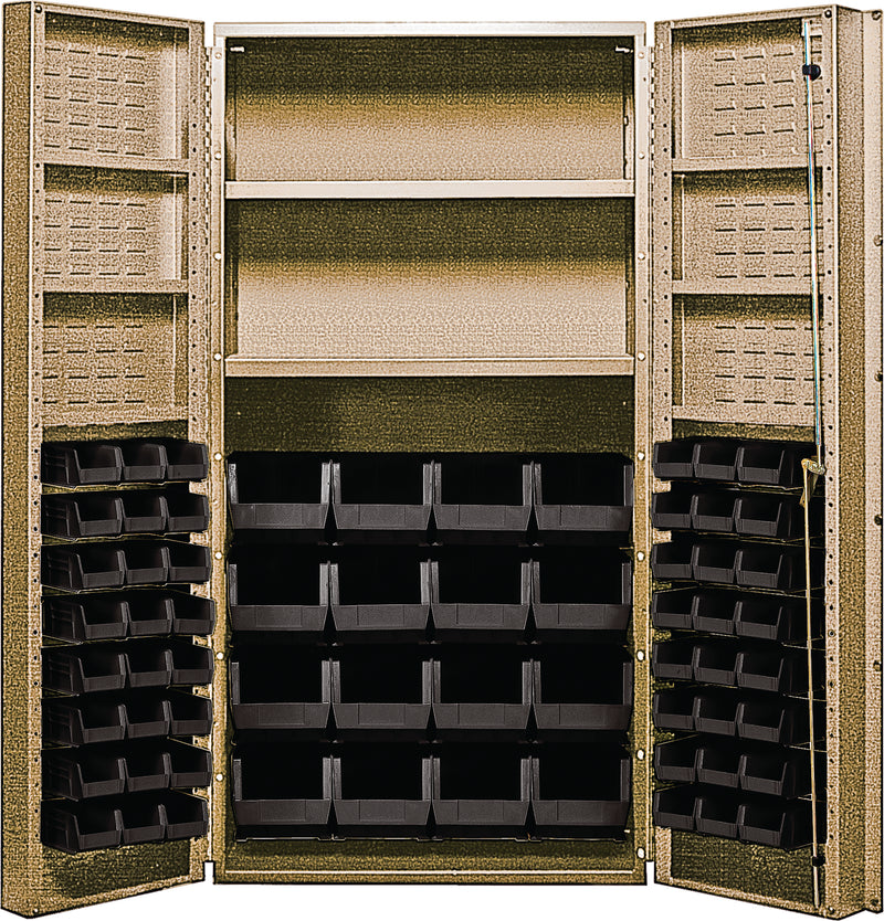 Quantum 36" Wide Storage Cabinets – 36" x 24" x 72" – QSC-BG Series – QSC-BG-64-2S-6DS to QSC-BG-3672-4D – Kit – QSC-BG-64-2S-6DS, 36" x 24" x 72"