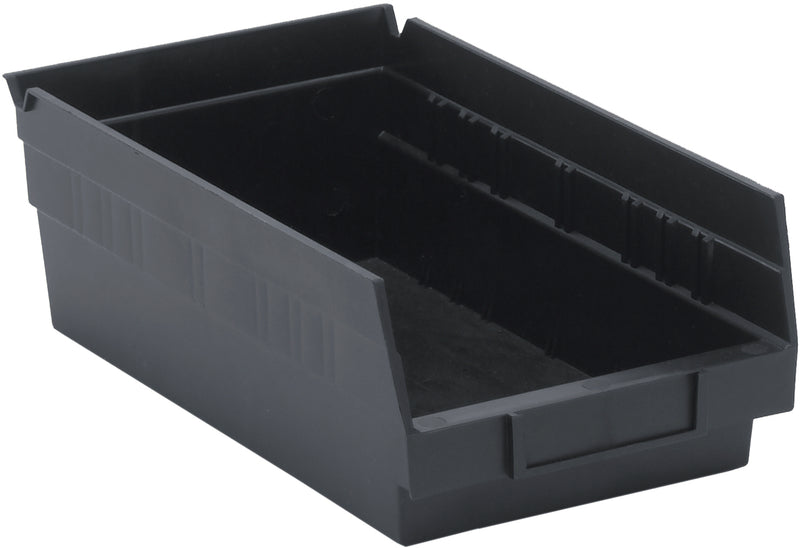 Quantum Conductive Shelf Bins – QSB100CO to QSB105CO – Case Pack – 11-5/8" x 6-5/8" x 4" – QSB102CO – Conductive