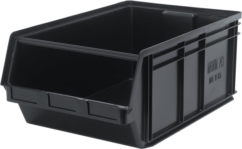 Quantum Mobile Magnum Bins – 29" x 18-3/8" x 11-7/8" – QMS743 – Black