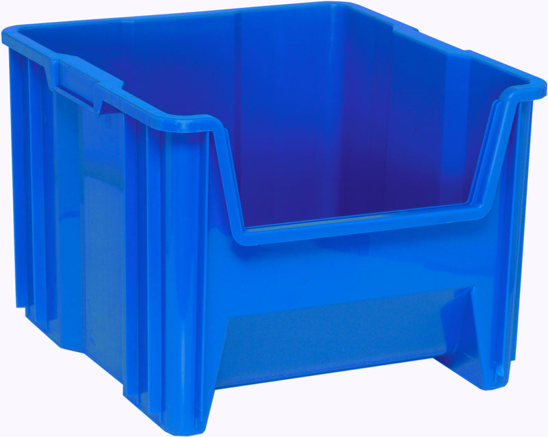 Quantum Mobile Giant Stack Containers – Case Pack – 17-1/2" x 16-1/2" x 12-1/2" – QGH800 – Blue