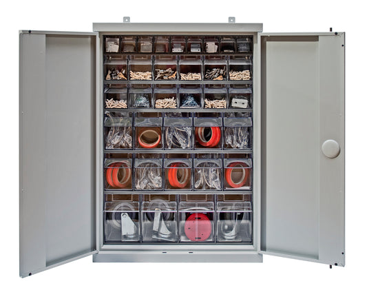 Quantum Clear Tip-Out Bin Cabinets – QSC-QTB36-35 – Clear