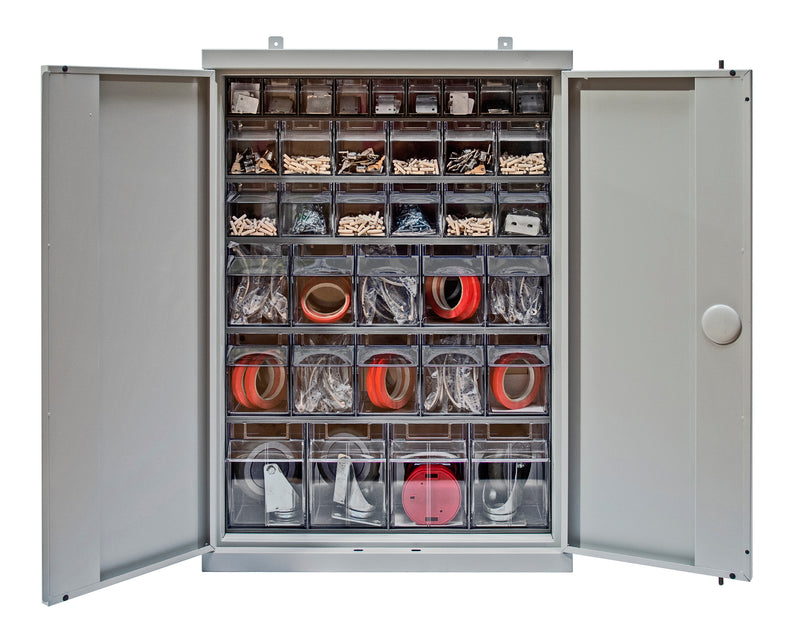 Quantum Clear Tip-Out Bin Cabinets – QSC-QTB36-35 – Clear