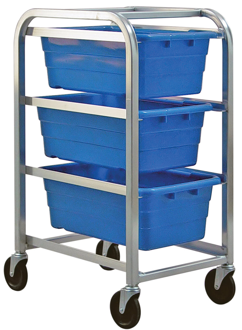 Quantum Tub Racks – TR1-2516-8 to TR6-2516-8 – 26-3/4" x 19-3/4" x 41" – TR3-2516-8 – Blue