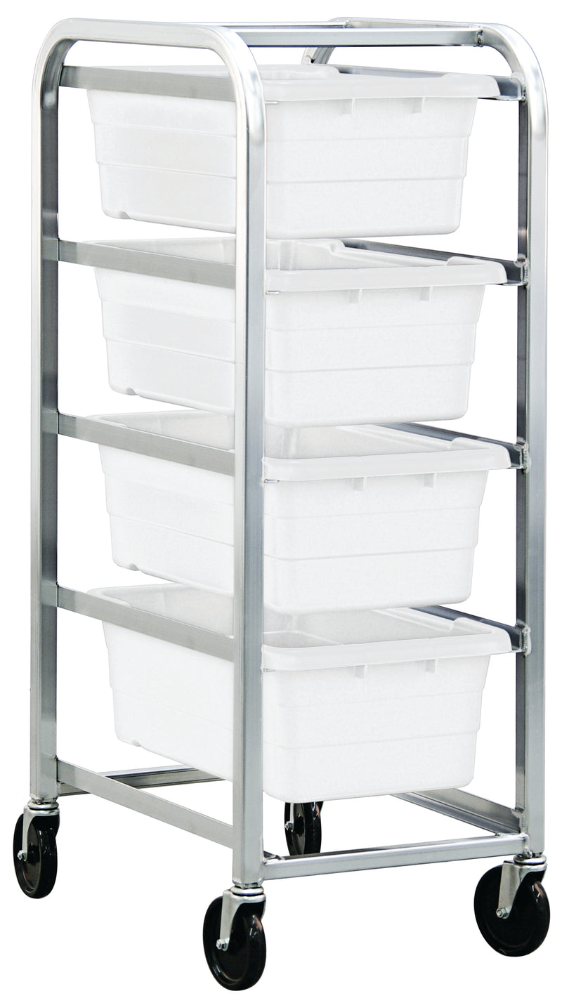 Quantum Tub Racks – TR1-2516-8 to TR6-2516-8 – 26-3/4" x 19-3/4" x 41" – TR4-2516-8 – White