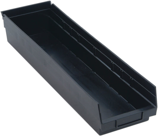 Quantum Eco-Friendly Shelf Bins – QSB106BR to QSB114BR – Case Pack – 23-5/8" x 6-5/8" x 4" – QSB106BR – Recycled