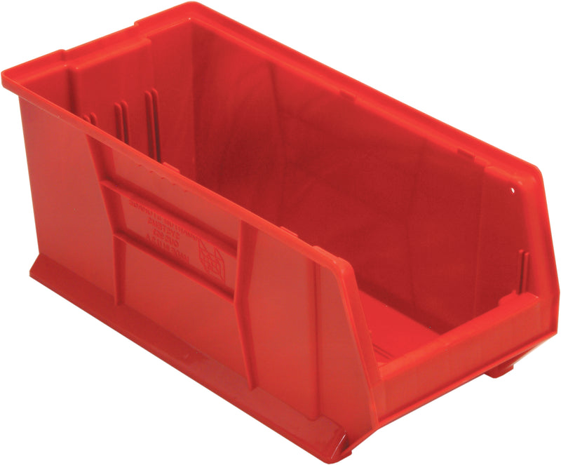 Quantum 24" Heavy-Duty Containers – Case Pack – 23-7/8" x 11" x 10" – QUS953 – Red