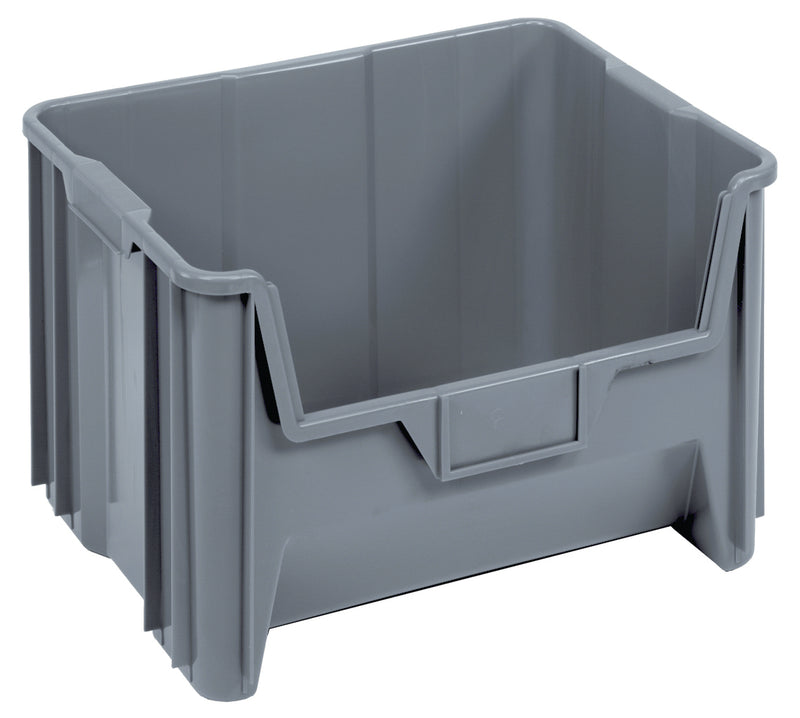 Quantum Mobile Giant Stack Containers – Case Pack – 15-1/4" x 19-7/8" x 12-7/16" – QGH700 – Gray