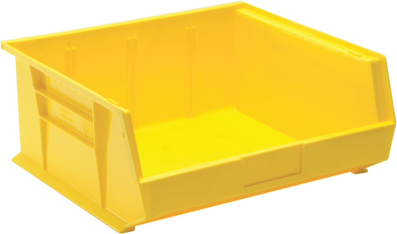 Quantum Ultra Stack & Hang Bins – QUS250 to QUS275MOB – Case Pack – 14-3/4" x 16-1/2" x 7" – QUS250 – Yellow