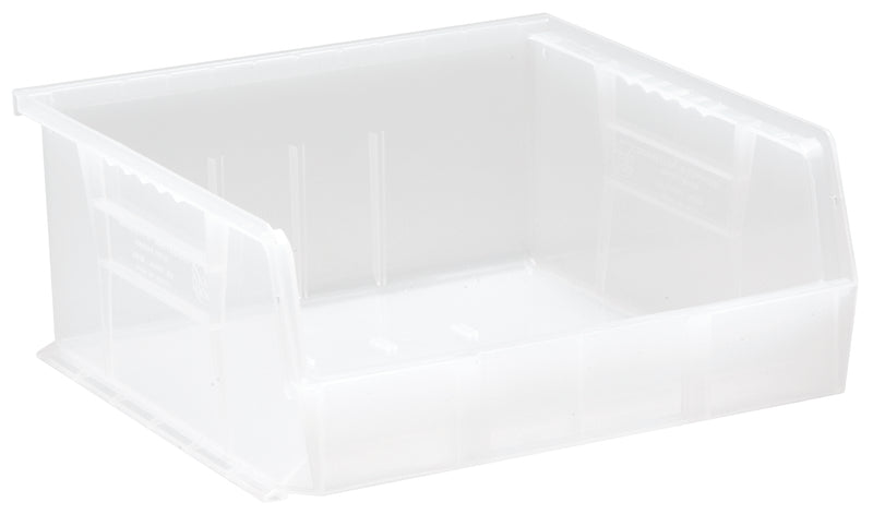 Quantum Clear-View Ultra Stack & Hang Bins – QUS234CL to QUS240CL – Case Pack – 10-7/8" x 11" x 5" – QUS235CL – Clear