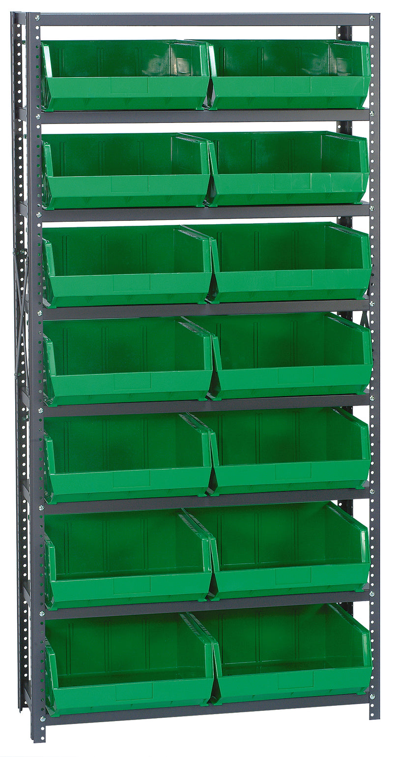 Quantum Stack & Hang Bin System – 12"D x 36"W x 75"H