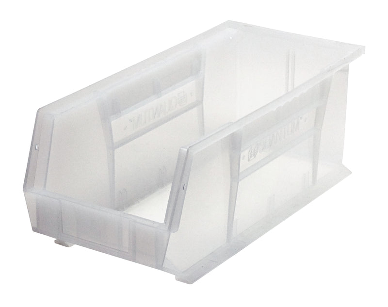 Quantum Clear-View Ultra Stack & Hang Bins – QUS241CL to QUS255CL – Individual Units – 18" x 8-1/4" x 7" – QUS248CL – Clear