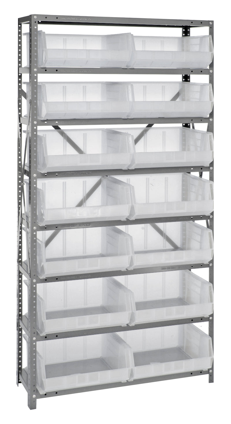 Quantum Stack & Hang Bin System – 12"D x 36"W x 75"H