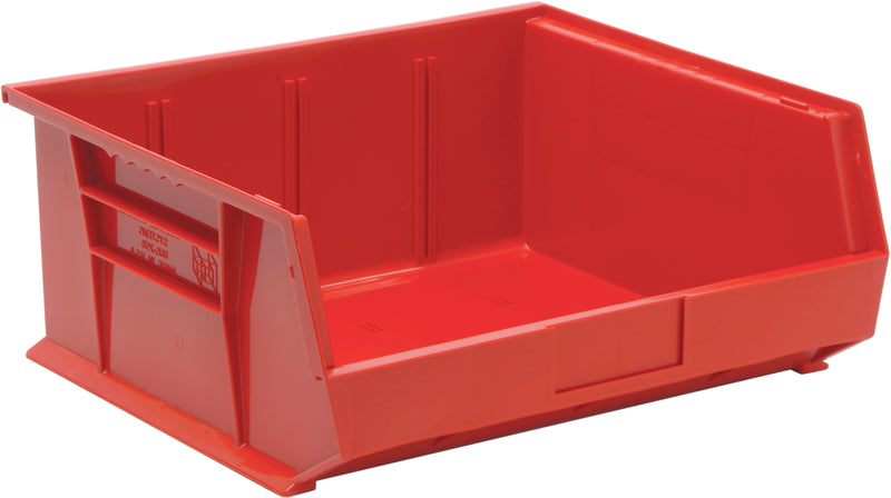 Quantum Ultra Stack & Hang Bins – QUS250 to QUS275MOB – Case Pack – 14-3/4" x 16-1/2" x 7" – QUS250 – Red