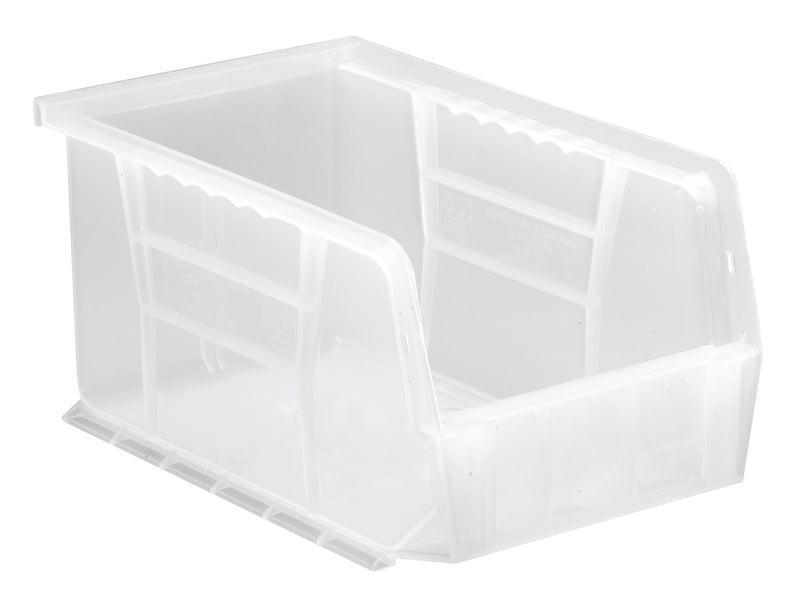 Quantum Clear-View Ultra Stack & Hang Bins – QUS210CL to QUS232CL – Individual Units – 9-1/4" x 6" x 5" – QUS221CL – Clear