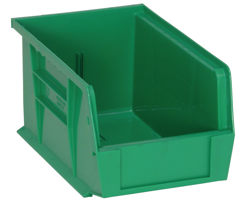 Quantum Ultra Stack & Hang Bins – QUS210 to QUS230 – Case Pack – 9-1/4" x 6" x 5" – QUS221 – Green