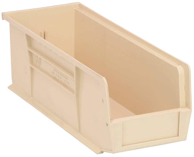 Quantum Ultra Stack & Hang Bins – QUS232 to QUS239 – Case Pack – 14-3/4" x 5-1/2" x 5" – QUS234 – Ivory