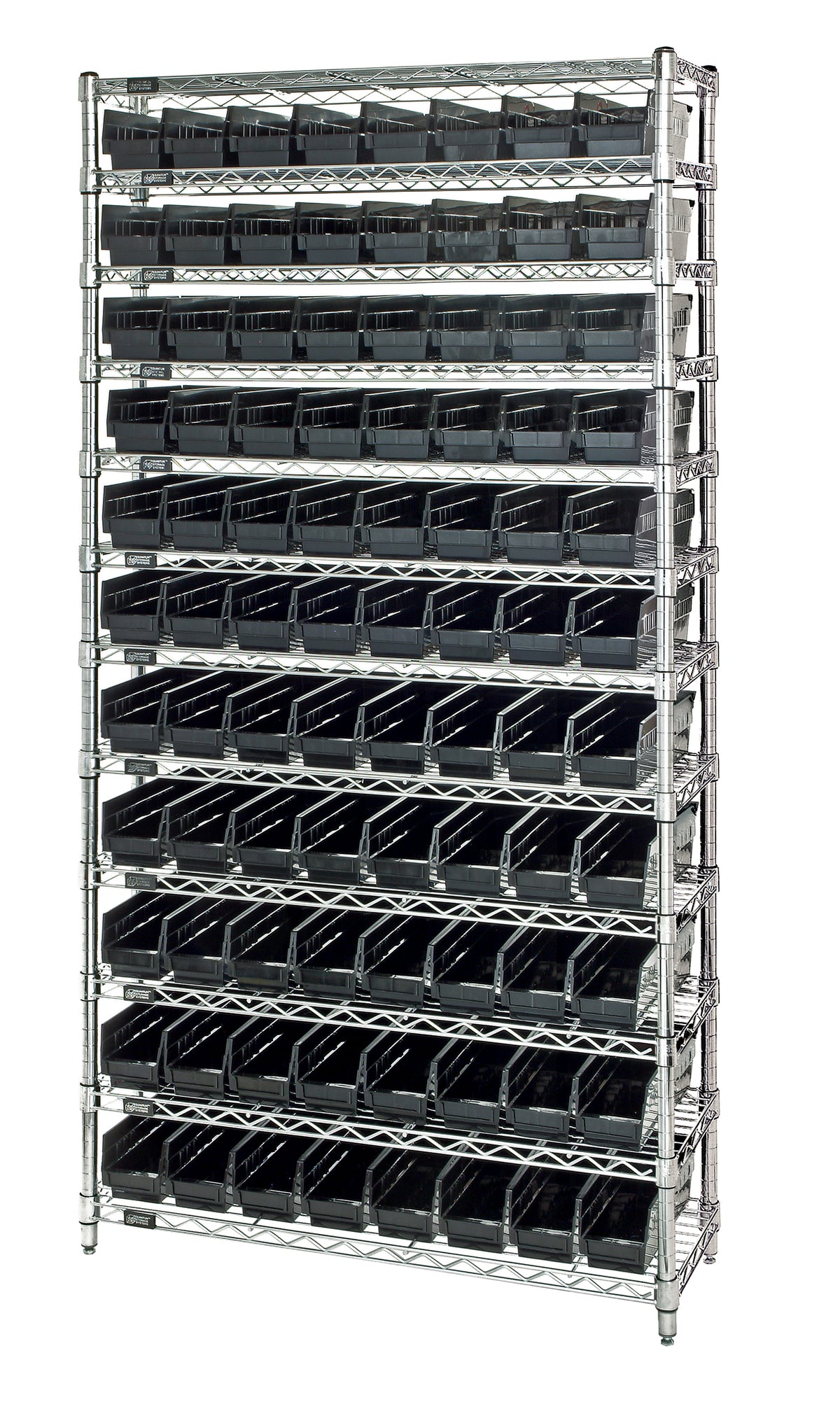 Quantum Conductive Wire Shelving Systems – 24" x 36" x 75" – WR12-105CO – Conductive