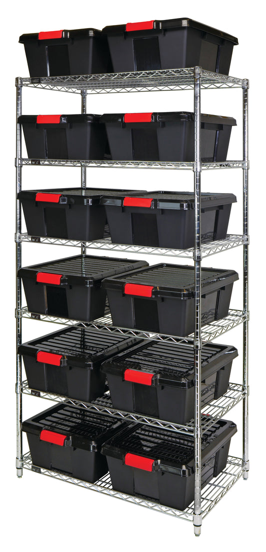 Quantum Latch Containers – Kit – WR6-191507 – Black